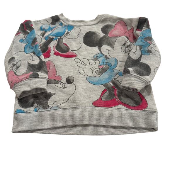 Disney Other - Disney Minnie Mouse Sweatshirt 18M